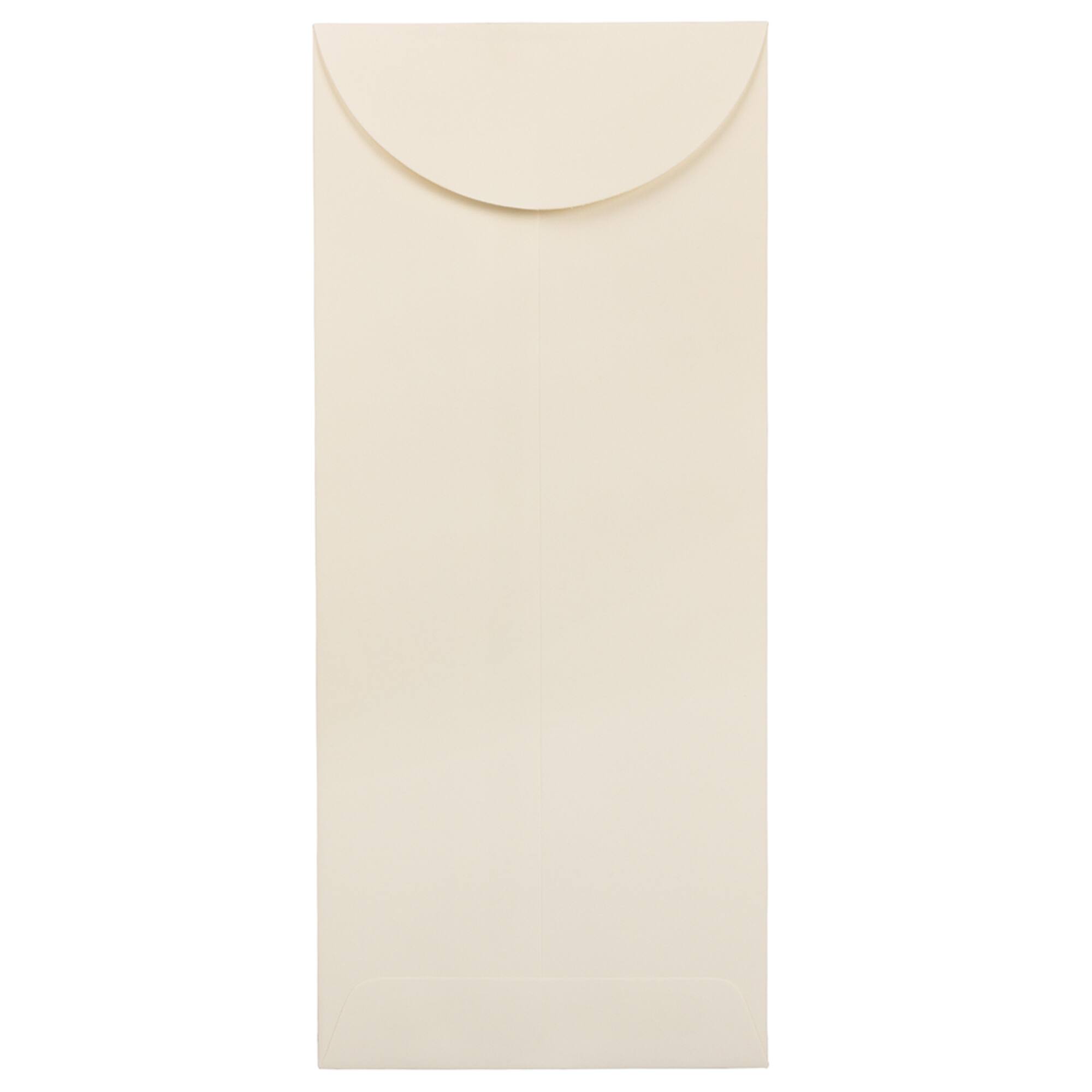 JAM Paper 4.75" x 11" Natural White Wove Policy Business Strathmore Envelopes, 25ct.
